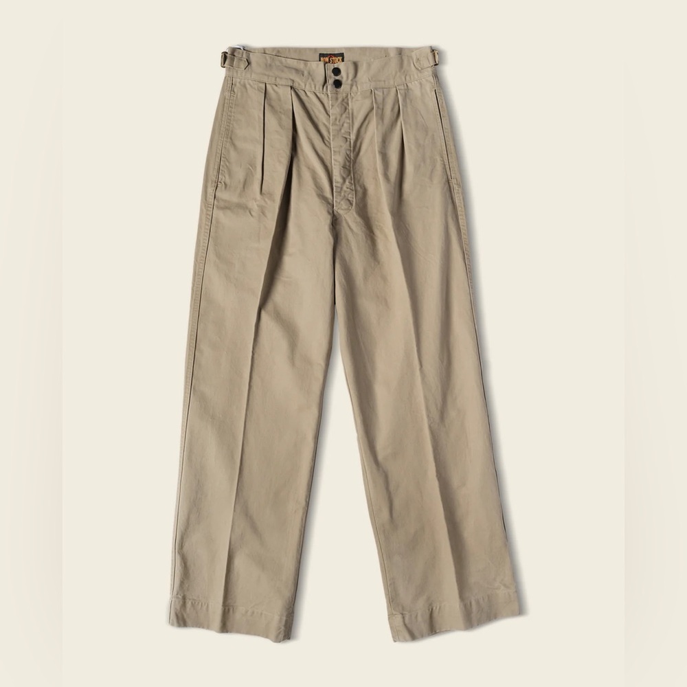 1960s AUS Army Combat Pants Khaki Bronson NS Mfg - Picture 4 of 14